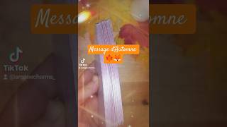 🍂Message dautomne ✨Pas de hasard ✨ tarot messagedesguides pourtoi tiragedecartes cartomancie [upl. by Anahsak]