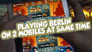 Playing Berlin on Two Devices at Same Time in 8 Ball Pool  Epic Gameplay  Subs Challenge10 [upl. by Maddalena]