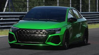 Audi rs3 Sound  Turbo  Flyby  Drift  Pushin P  Mod link  Assetto Corsa  4K [upl. by Niloc338]