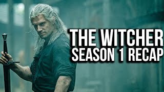 THE WITCHER Season 1 Recap  Netflix Series Explained  Must Watch Before Season 2 [upl. by Wolcott]