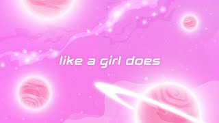 Peach PRC  Like A Girl Does Official Lyric Video [upl. by Kinnon48]