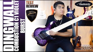 BAJO DINGWALL COMBUSTION C1 Violet Burst  Test y Review por Alvaro Sovero [upl. by Eenaffit239]