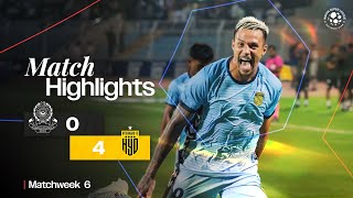 Match Highlights  Mohammedan SC 04 Hyderabad FC  MW 6  ISL 202425 [upl. by Anabahs233]