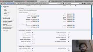 SalesForcecom Creating Custom Profiles part 1 of 2 [upl. by Whall375]