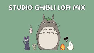 Studio Ghibli full lofi mix  chill lofi hiphop beats to studyfocus to [upl. by Rhodie62]