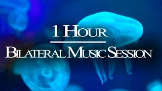 1 HR Bilateral Music Therapy  Relieve Stress Anxiety PTSD Nervousness  EMDR Brainspotting [upl. by Ezalb]