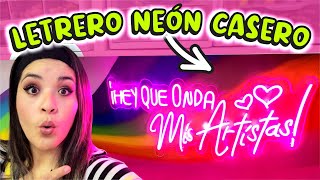 Como hacer acabados de CALIDAD en tus letreros neon [upl. by Mosier]