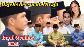 Majelis Bersuruh Diraja Perkawinan Pangeran Mateen dengan Dayang Anisha Rosnah [upl. by Liuqnoj]