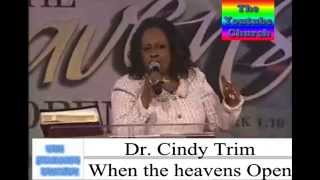 Dr Cindy Trim Sermon When the Heavens Opens [upl. by Nehr271]