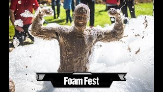 XLETIX Challenge Hindernis Foam Fest [upl. by Johppah]