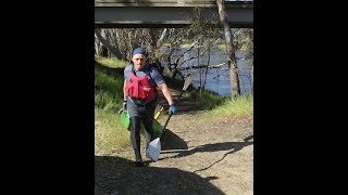 Kayaking The Wimmera River  Upstream from the Quantong Bridge 29102017 [upl. by Iow]