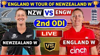 live  ENGW vs NZW 2nd ODI ENGW vs NZW 2024 [upl. by Aufa]