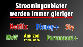 Streaminganbieter immer teurer  Vergleich Preise und Kosten oder kündigen [upl. by Suravat]