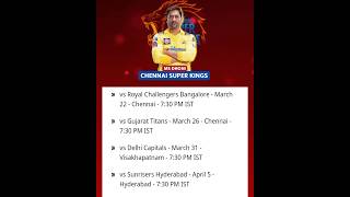 TeamWise IPL Schedule 2024 iplschedule shorts cricket [upl. by Iruy786]