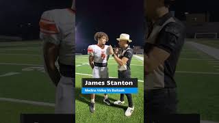 James Stanton made big plays for Medina Valley foryou footballshorts football [upl. by Candide]