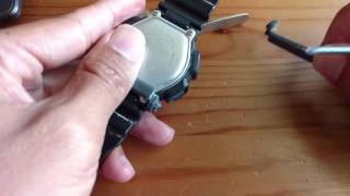 Casio DW9052 G Shock Battery Change Time Lapse [upl. by Ominorej268]