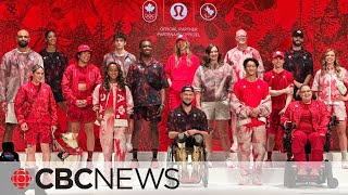 Team Canada unveils Olympic kit for Paris 2024 [upl. by Acinemod]