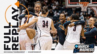 UConn vs Stanford 2010 NCAA womens national championship  FULL REPLAY [upl. by Lewse]