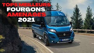 TOP 5 DES MEILLEURS FOURGONS AMENAGES 2021  fourgon aménagé campingcar van [upl. by Fita]