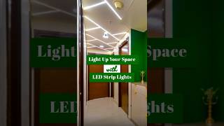 Light Up Your Space with LED Strip Lights reNNovate interiordesigner [upl. by Aiet268]