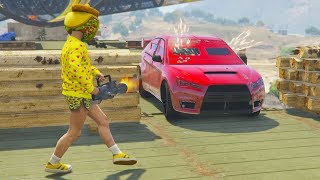 MINIGUN vs KURUMA BLINDADO  GTA V ONLINE  GTA 5 ONLINE [upl. by Thomsen]