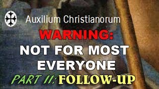 P2 Followup Auxilium Christianorum Cautions  Demonic payback [upl. by Ahsyia]