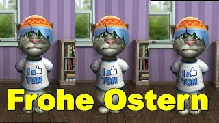 🐰 FROHE OSTERN Ostertage Osterhase Feiertage 🐰 Osternest Sprechender Kater Tom 2  Talking Cat [upl. by Siffre]