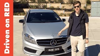 Mercedes A Class 2014 Review  Driven on RED [upl. by Itsud135]