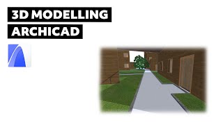 3D modelling in ArchiCAD  Architecture Software Tutorials [upl. by Mayes]