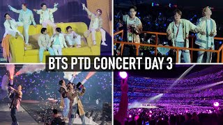 BTS PTD Concert Day 3  Squid game Our funny failed wave lol VlogFancam [upl. by Siuqram614]