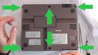 NES Nintendo Console Repair 72 pin fix complete tear down [upl. by Hoehne]