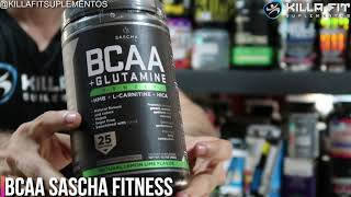 BCAA GLUTAMINE SASCHA FITNESS [upl. by Petronia]