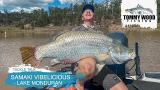 Catching GIANT Barramundi in a new Lake [upl. by Ludovika]