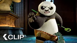 Po Fights Zhen Scene  KUNG FU PANDA 4 2024 [upl. by Imit]