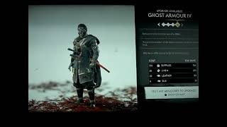 Ghost of Tsushima playthrough part 186 fully upgraded Ghost Armour [upl. by Yelbmik]