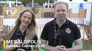 Review  Megalopolis by Francis Ford Coppola I Cannes 2024 [upl. by Jess]