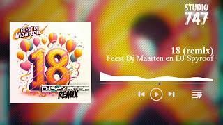 Feest Dj Maarten en DJ Spyroof  18 remix [upl. by Suirtimed]