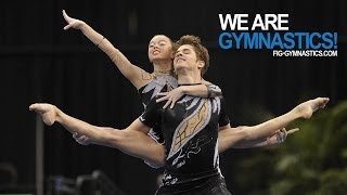 2012 Acrobatic Gymnastics Worlds LAKE BUENA VISTA  Mixed Pair Final  We are Gymnastics [upl. by Chemar358]