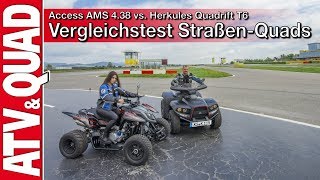 Vergleichstest Access AMS 438 vs Herkules Quadrift T6 [upl. by Drofiar936]