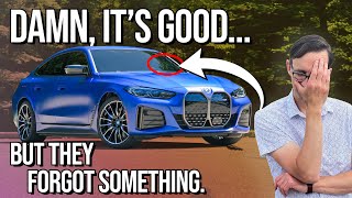 BMW i4 M50 Sports Sedan Stunner has ONE Big Flaw  Full EV Review [upl. by Calli]