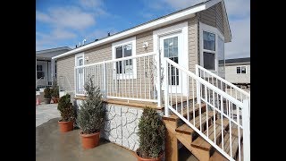 12 x 36 Mobile home Park Model Tour 432 sqft [upl. by Widera844]