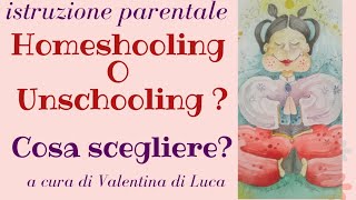 HOMESCHOOLING approcci diversiistruzione parentale homeshooling [upl. by Amaral]