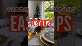 Ideas e inspiración para mesas navideñas en Easy  Easy Argentina haceloeasy easy navidad shorts [upl. by Layne641]