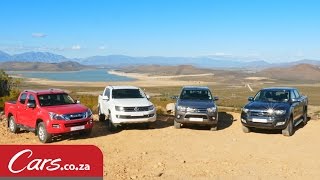 InDepth Comparison New Hilux vs Ranger vs Isuzu KB vs Amarok [upl. by Borer]