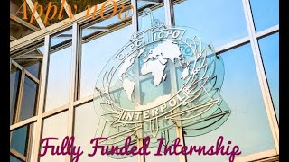 How To Apply For Interpol Internships Program In France Application Procedure Monthly 550 Euros [upl. by Onaivatco]