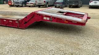 1991 LOAD KING FOLDING NECK LOWBOY For Sale [upl. by Nayrda]