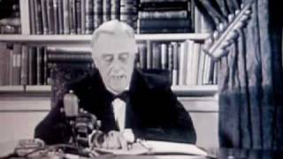 FDR Second Bill of Rights Speech Footage [upl. by Tichonn]