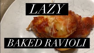 Super Easy Baked Ravioli [upl. by Canning]