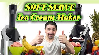 YONANAS FROZEN TREAT MAKER  Soft Serve Ice Cream Maker Review [upl. by Nnylarat]