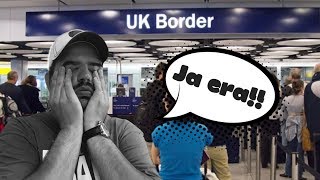 FUI DEPORTADO PARTE 1 IMIGRAÇÃO EM LONDRES [upl. by Eekram898]